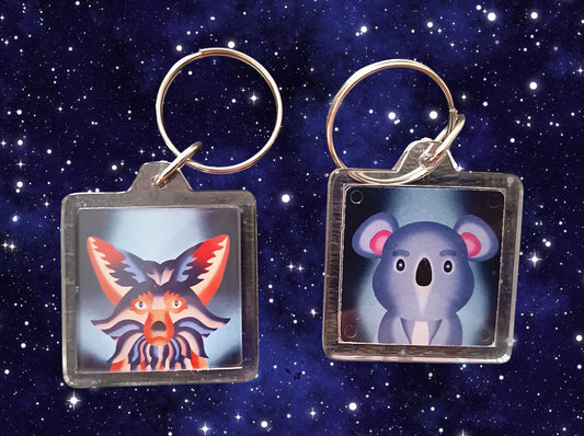 Le porte-clé Poppy/Foxy